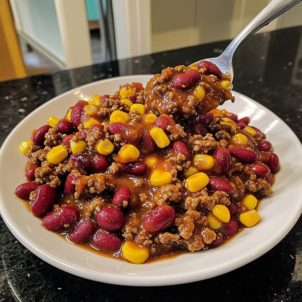 Chili sin Carne mit Mais