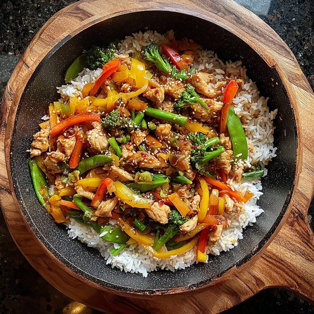 Kalorienarme Pfanne Mit Reis