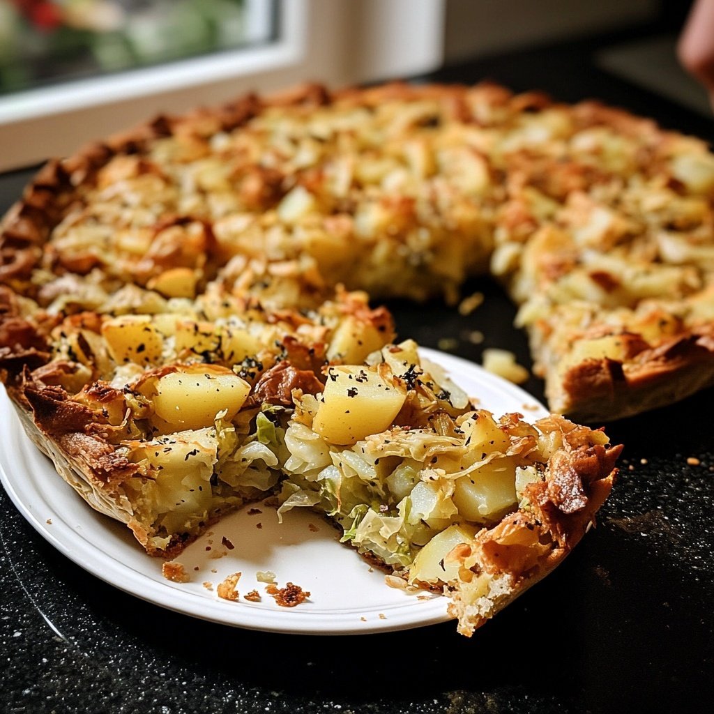 Herzhafte Spitzkohl-Kartoffel-Pfanne