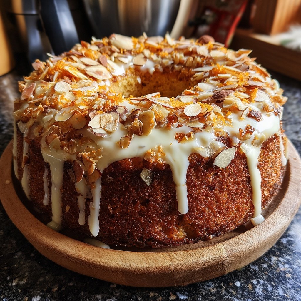 Karottenkuchen Mit Mandeln Und Orange