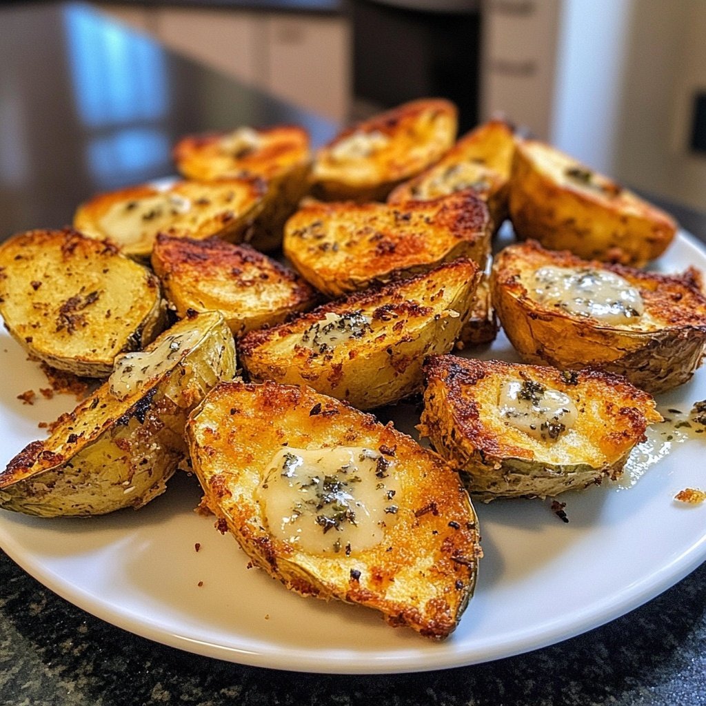 Ofenkartoffeln mit Knoblauch