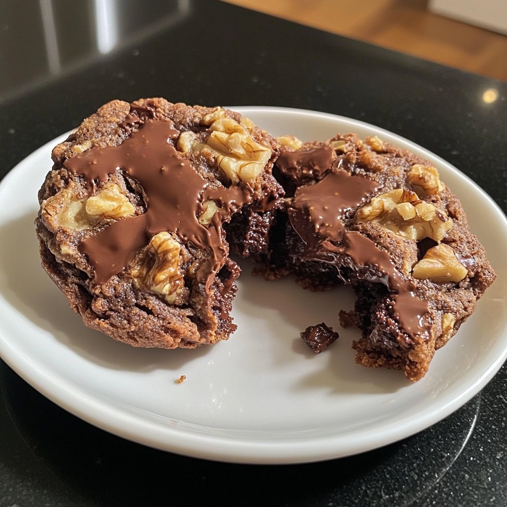 Brownie Cookies Lecker und Hausgemacht