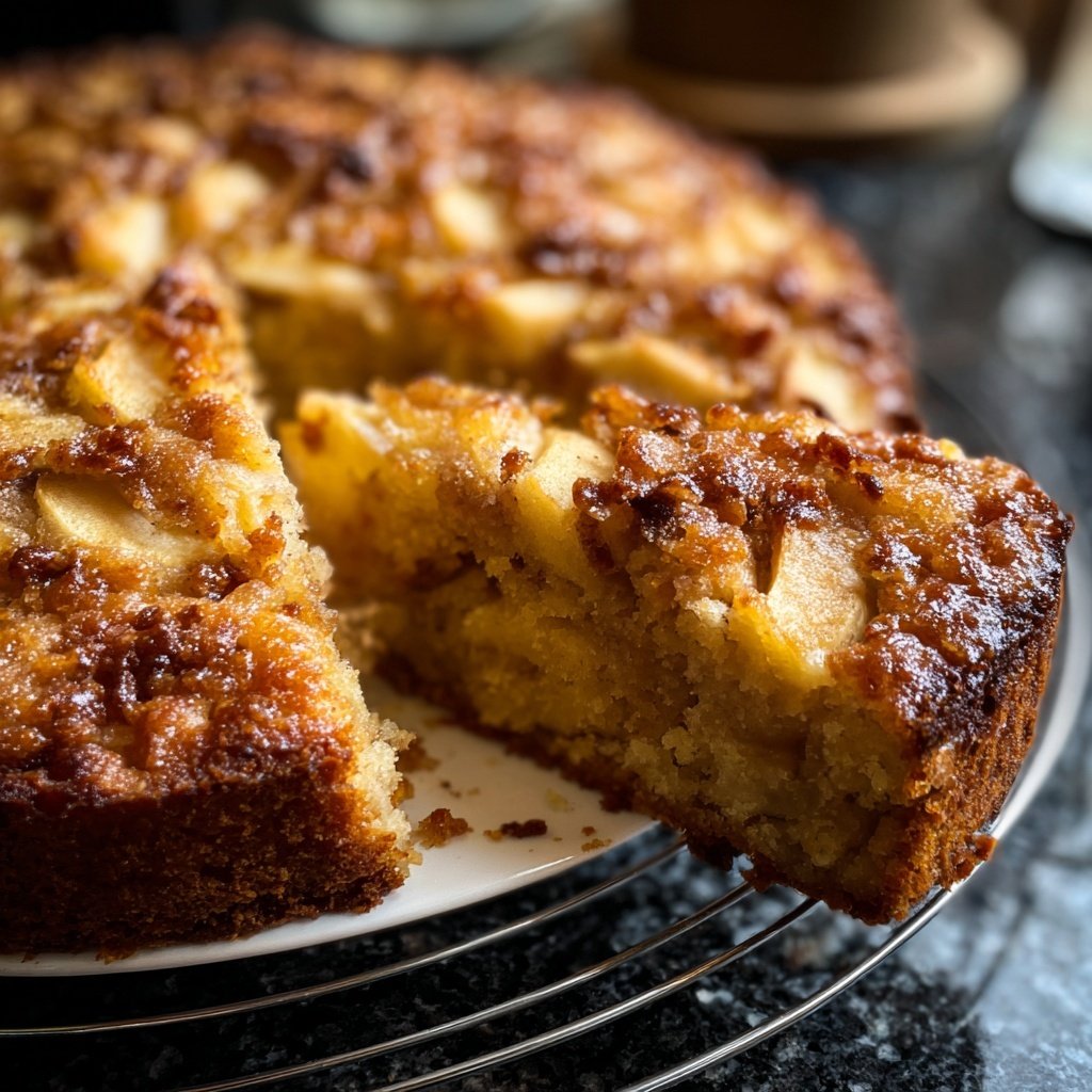 Gesunder Apfel-Zimt-Kuchen ohne Zucker