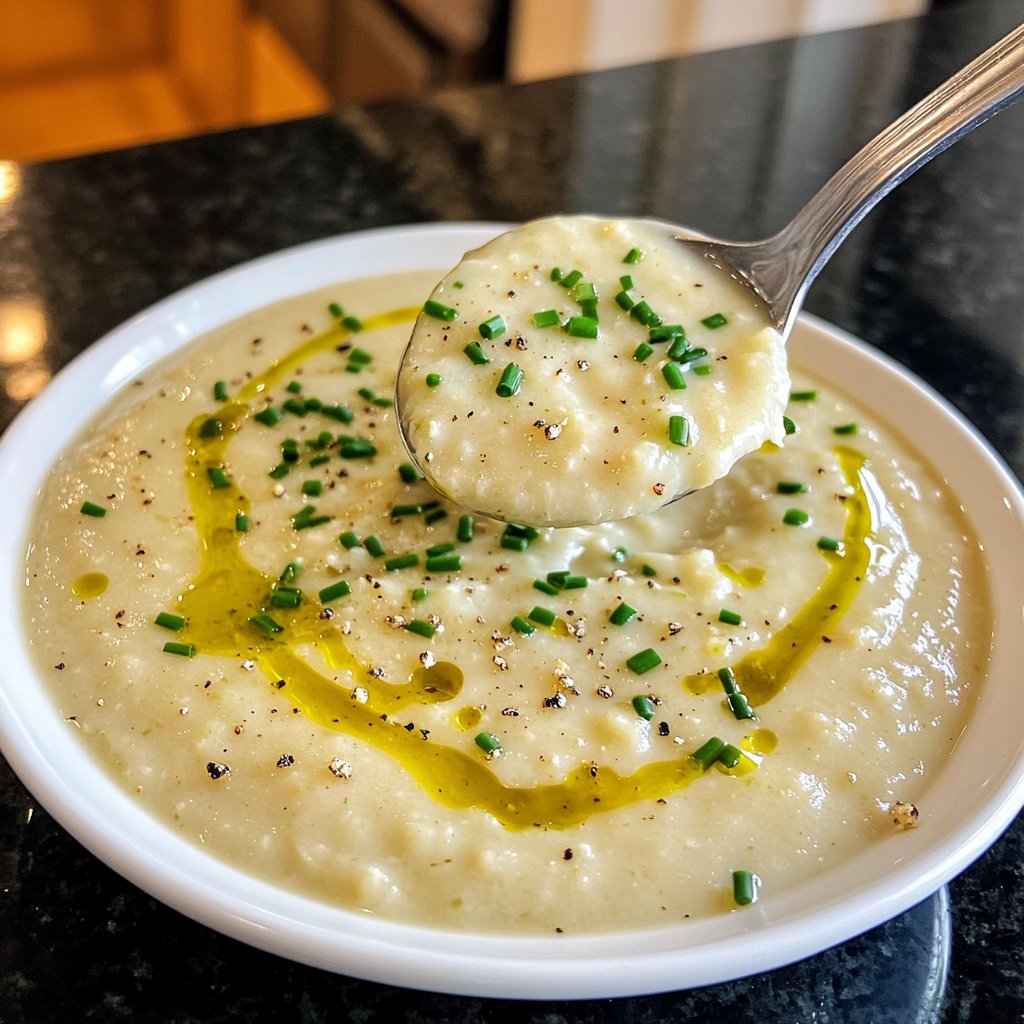 Blumenkohlsuppe ohne Aufwand