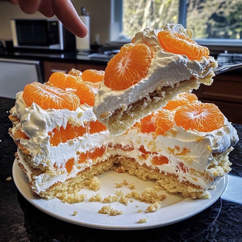 Ich nehme Paradiescreme und 400 g Sahne für den Mandarinen Fantakuchen - Kochen Mit Uns